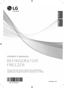 Manual LG GC-B559EABZ Fridge-Freezer