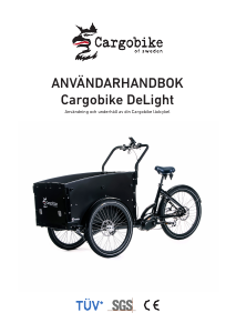 Bruksanvisning Cargobike of Sweden DeLight Lastcykel