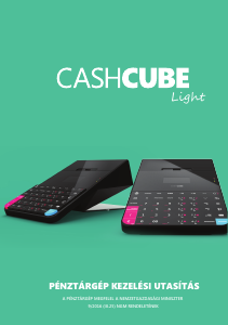 Használati útmutató Cash Cube Light Pénztárgép