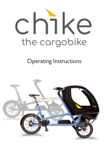 Manual Chike Kids Cargo Bike