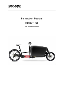 Manual Douze G4 Cargo Bike