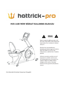 Kullanım kılavuzu Hattrick HVD-1100 Kondisyon bisiklet