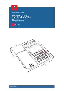 Manuale Olivetti Form 200 Plus Registratore di cassa