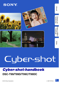 Handleiding Sony Cyber-shot DSC-T99 Digitale camera