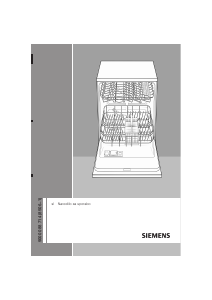 Bruksanvisning Siemens SF24T251EU Diskmaskin