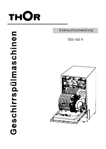 Bedienungsanleitung Thor TGS1 453 FI Geschirrspüler