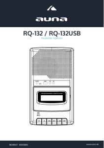 Használati útmutató Auna RQ-132USB Kazettás felvevő