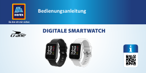 Bedienungsanleitung Crane HO1-CDSW-1B Smartwatch