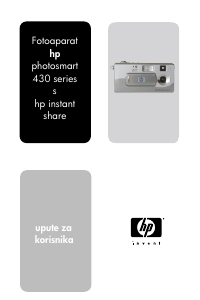 Priručnik HP Photosmart 433 Digitalni fotoaparat
