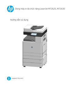 Hướng dẫn sử dụng HP LaserJet M72625 Máy in đa chức năng