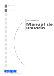 Manual de uso Tegran TG 5600 Lavadora