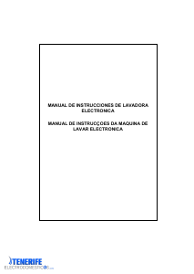 Manual de uso Tegran TGA 6111 Lavadora