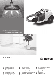 Manual de uso Bosch BGC1U1550 Aspirador