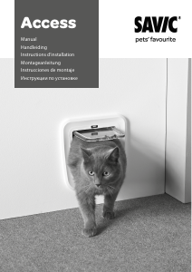 Manual Savic Access Cat Flap