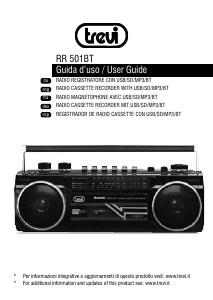 Manual Trevi RR 501BT Stereo-set