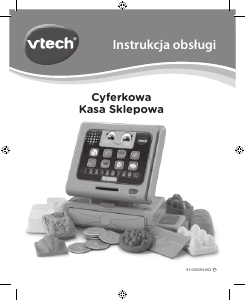 Instrukcja VTech Cyferkowa kasa sklepowa