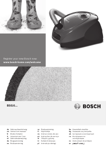 Посібник Bosch BSG62004 Пилосос