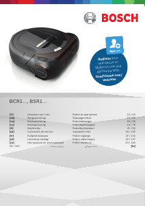 Brugsanvisning Bosch BSR1ASLC Støvsuger