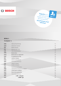 Brugsanvisning Bosch BZGL2A310 Støvsuger