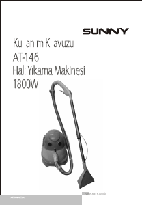 Kullanım kılavuzu Sunny AT-146 Elektrikli süpürge