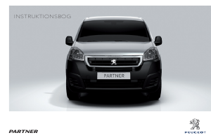 Brugsanvisning Peugeot Partner (2015)
