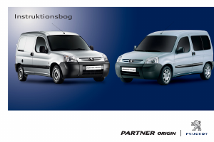 Brugsanvisning Peugeot Partner Origin (2011)
