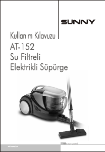 Kullanım kılavuzu Sunny AT-152 Elektrikli süpürge