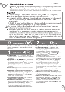 Manual de uso Fagor F-6012 Lavadora