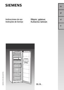 Manual de uso Siemens GS28NV21 Congelador