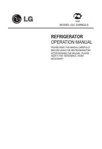 Manual LG GC-339NGLS Fridge-Freezer