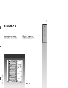 Hướng dẫn sử dụng Siemens GS34P490 Tủ đông