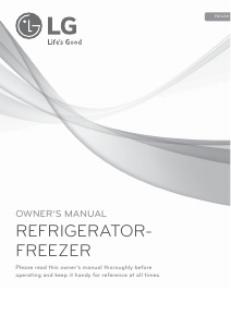 Manual LG GW-B509SMGZ Fridge-Freezer