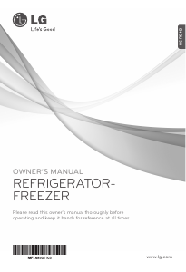 Manual LG GR-M802HAHM Fridge-Freezer