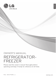 Manual LG GW-B489SMQL Fridge-Freezer