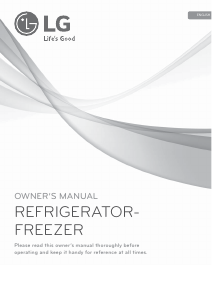 Manual LG GW-B489SQGZ Fridge-Freezer