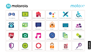 Handleiding Motorola Moto X4 Mobiele telefoon