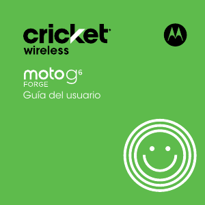Manual de uso Motorola Moto G6 Forge (Cricket) Teléfono móvil