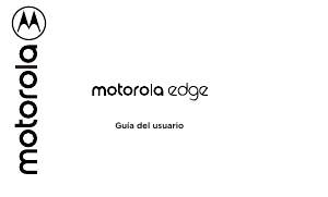 Manual de uso Motorola Edge Teléfono móvil