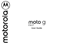 Handleiding Motorola Moto G Fast Mobiele telefoon