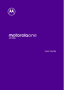 Handleiding Motorola One Action Mobiele telefoon