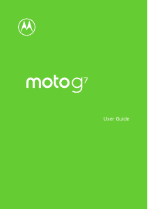 Handleiding Motorola Moto G7 Mobiele telefoon