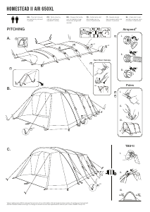 Handleiding Vango Homestead II Air 650XL Tent