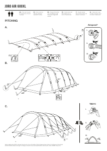 Handleiding Vango Joro Air 600XL Sentinel Eco Tent