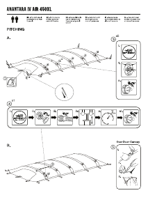 Mode d’emploi Vango Anantara IV Air 450XL Tente