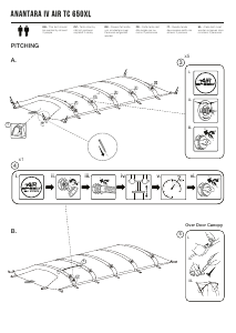 Mode d’emploi Vango Anantara IV Air TC 650XL Tente