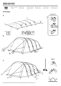 Manual Vango Joro Air 450 Sentinel Eco Tent