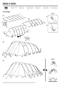 Manuale Vango Orava II 650XL Tenda