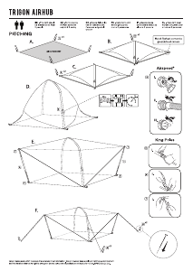 Manuale Vango Trigon AirHub Tenda