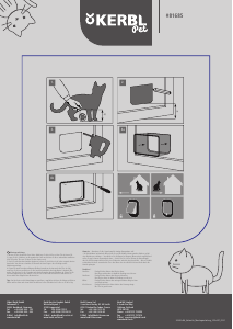 Manual Kerbl 81685 Porta para gatos