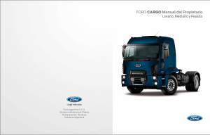 Manual de uso Ford Cargo (2016) Camión